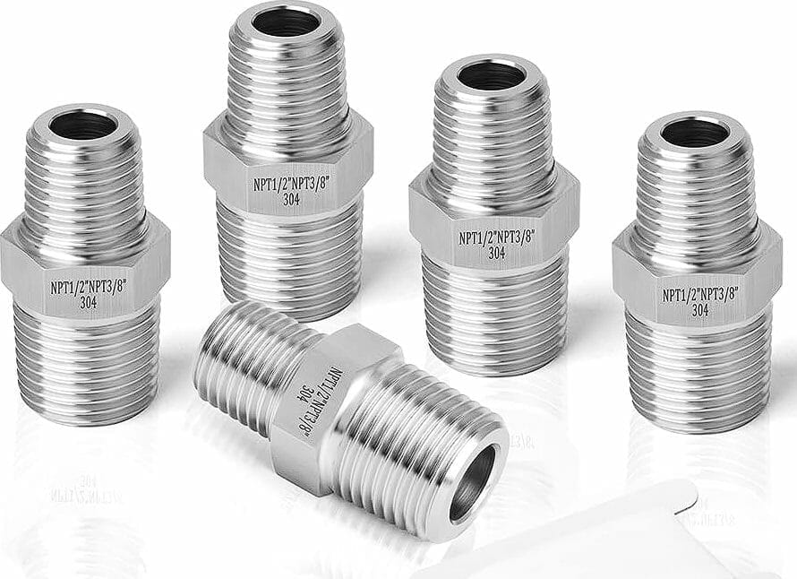 High-Quality 304 Stainless Steel Threaded Pipe Fitting