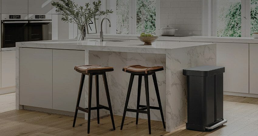 Sleek and Durable Stainless Steel Construction