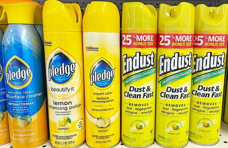 Sparkling Shine with Endust Stainless Steel Cleaner