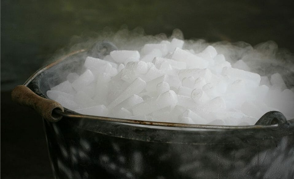 The Sublimation Process Applying Heat and Pressure