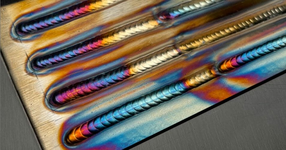 Weld Color Chart for Stainless Steel