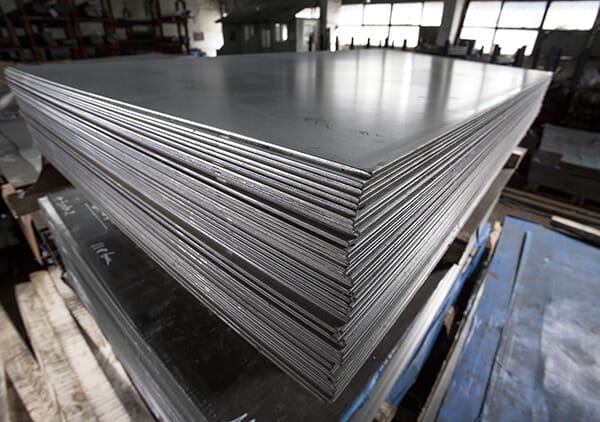 Galvanized steel plates