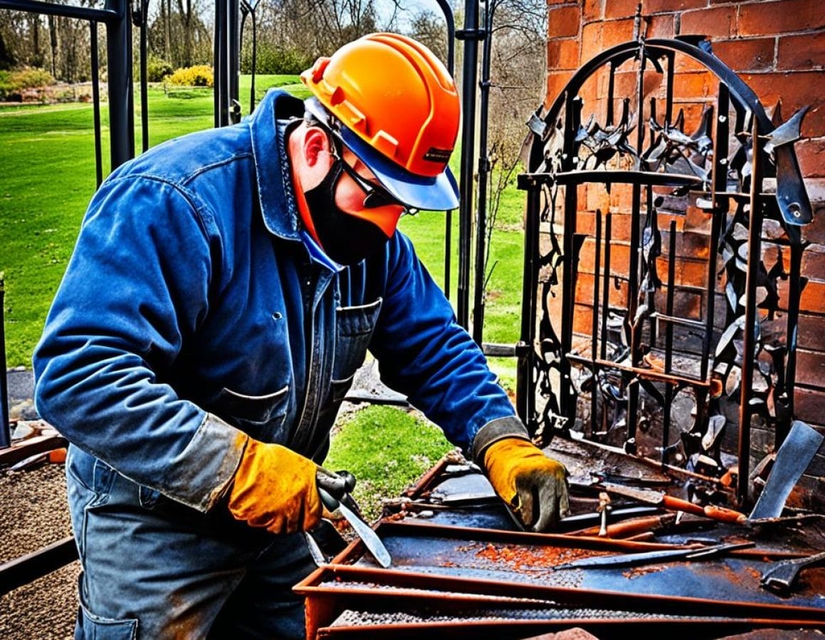 iron gate repair
