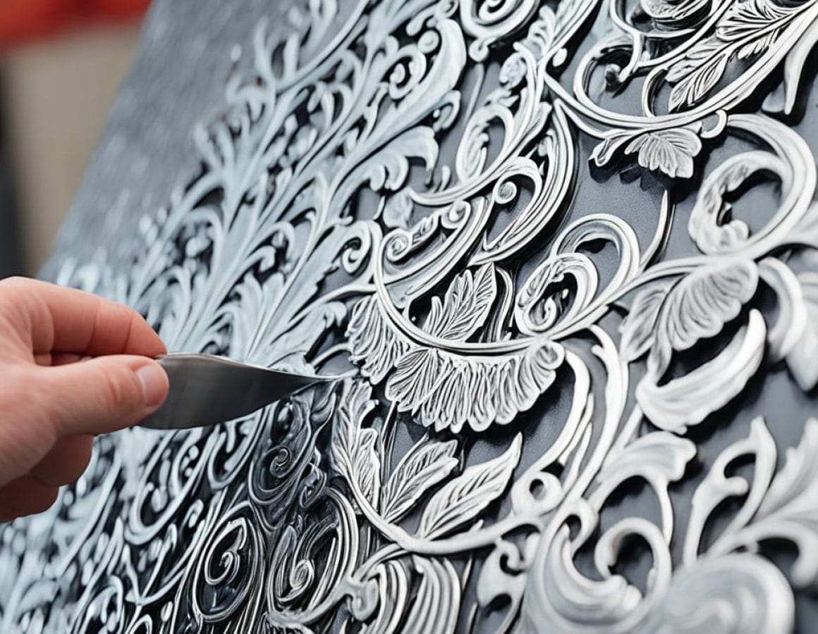 metal wall art cleaning