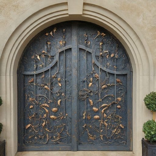 The Wrought Iron Gate: A Grand Entrance Awaits