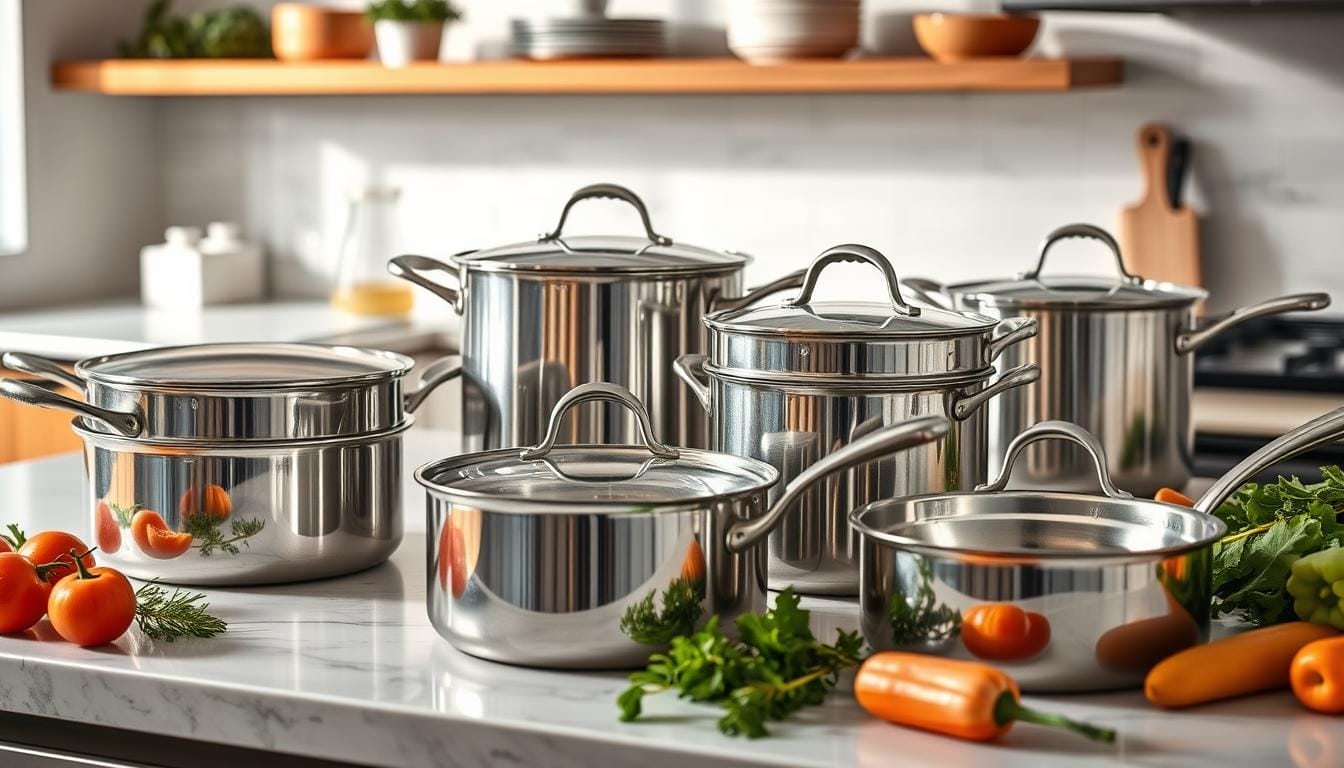 stainless steel cookware