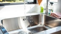 how clean stainless steel sink