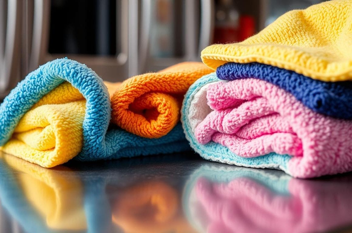 microfiber cloths for stainless steel