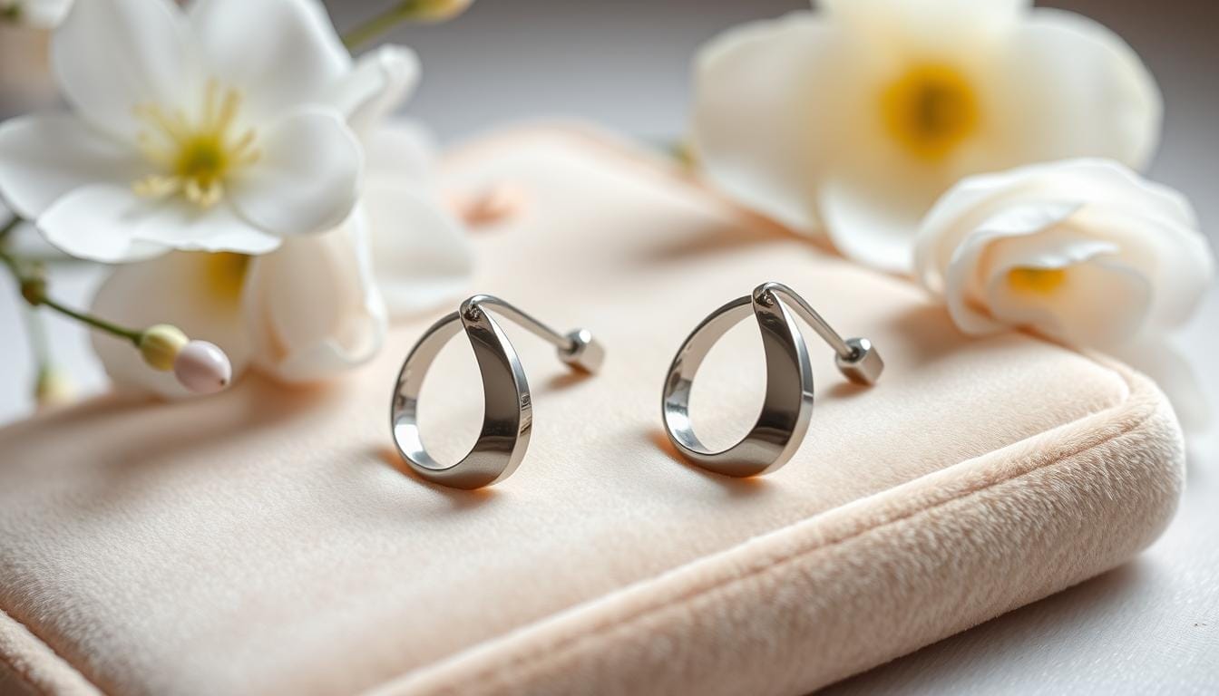 stainless steel earrings