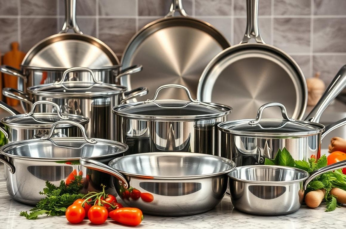 stainless steel pan sizes