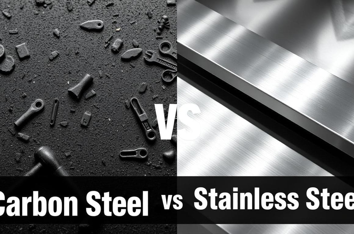 comparison of properties between carbon steel and stainless steel