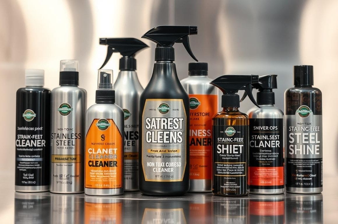 features of stainless steel cleaner