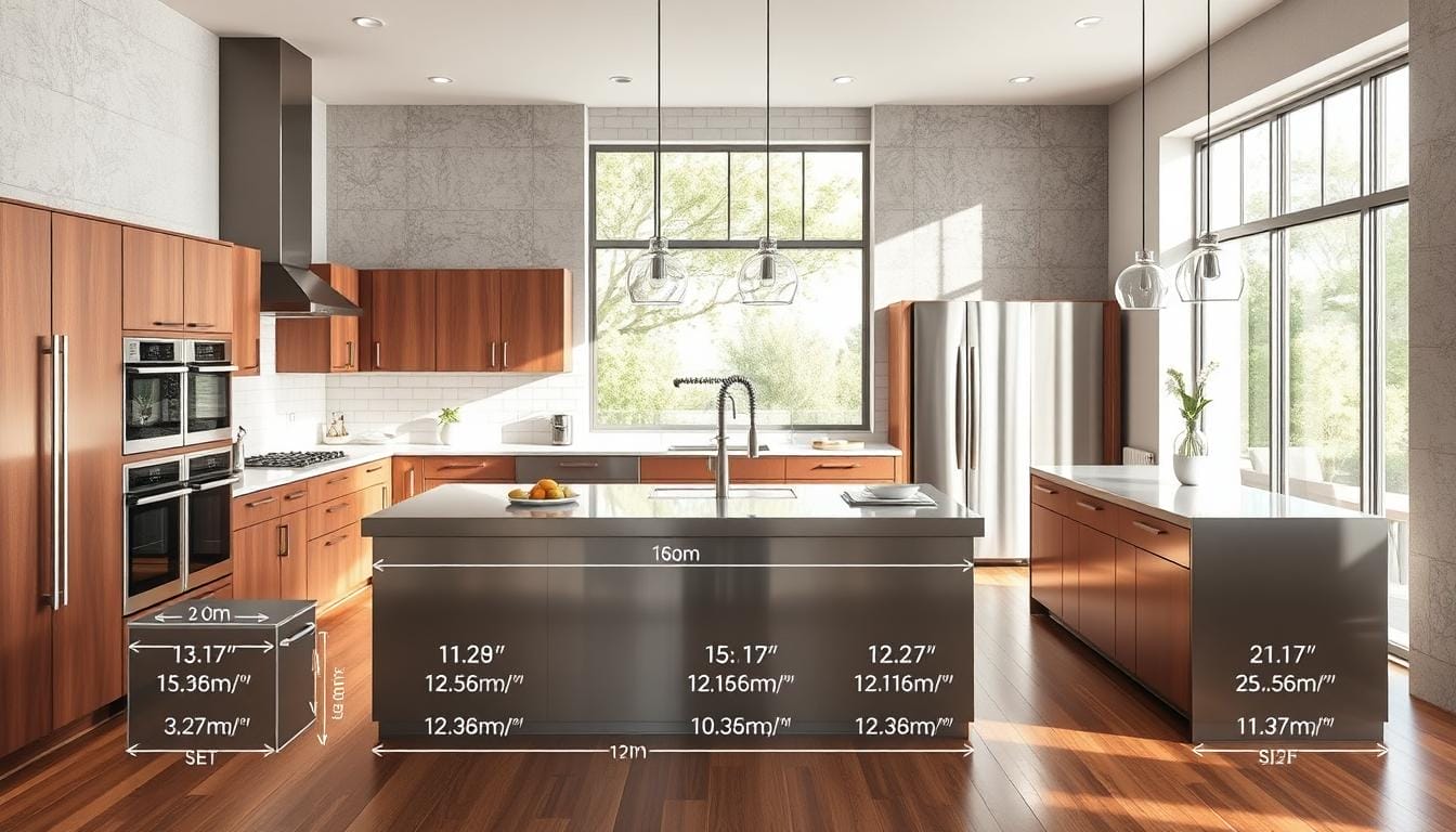 kitchen island sizing