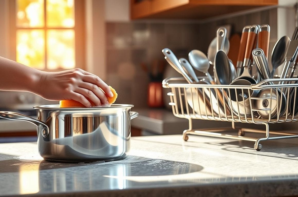 maintenance of stainless steel non stick cookware