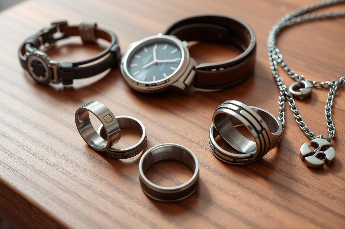 pairing stainless steel rings