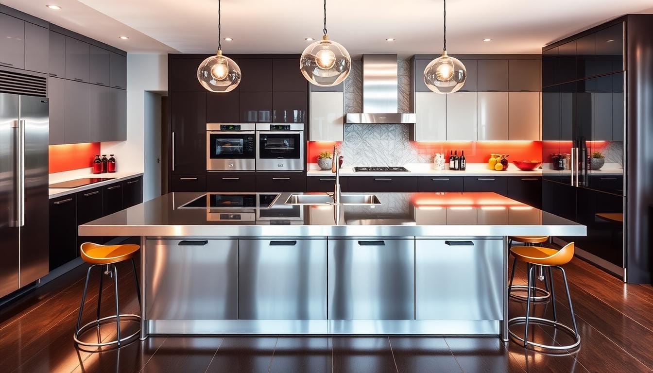 stainless steel island for kitchen
