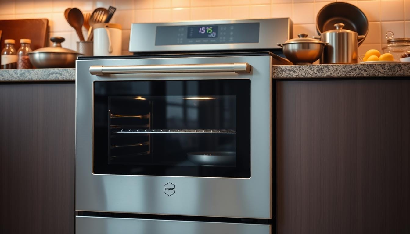 stainless steel oven