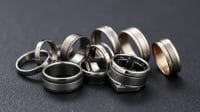 stainless steel rings for men