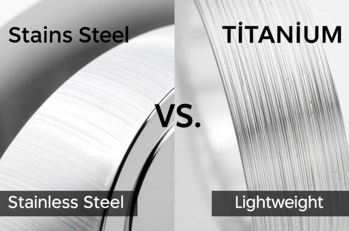 Cost of stainless steel vs titanium Cost of stainless steel vs titanium