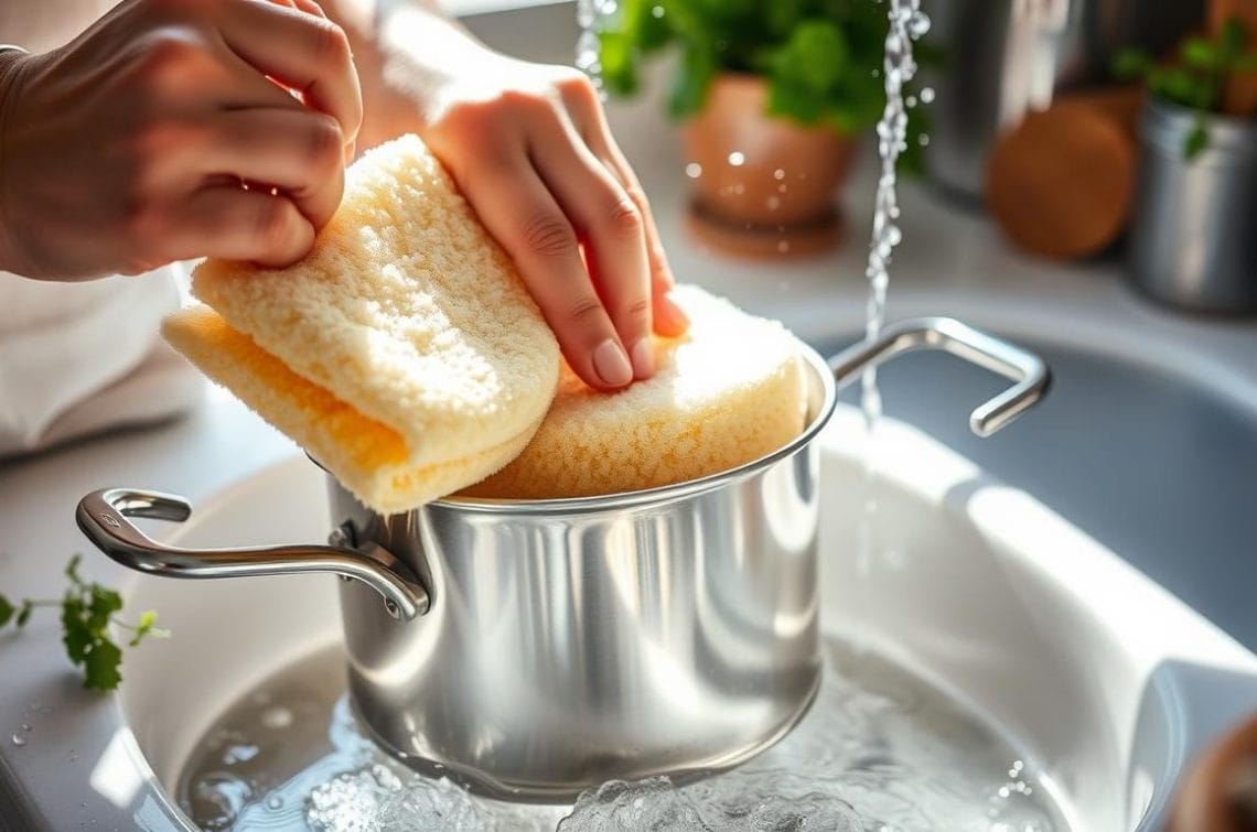 cleaning stainless steel cookware cleaning stainless steel cookware