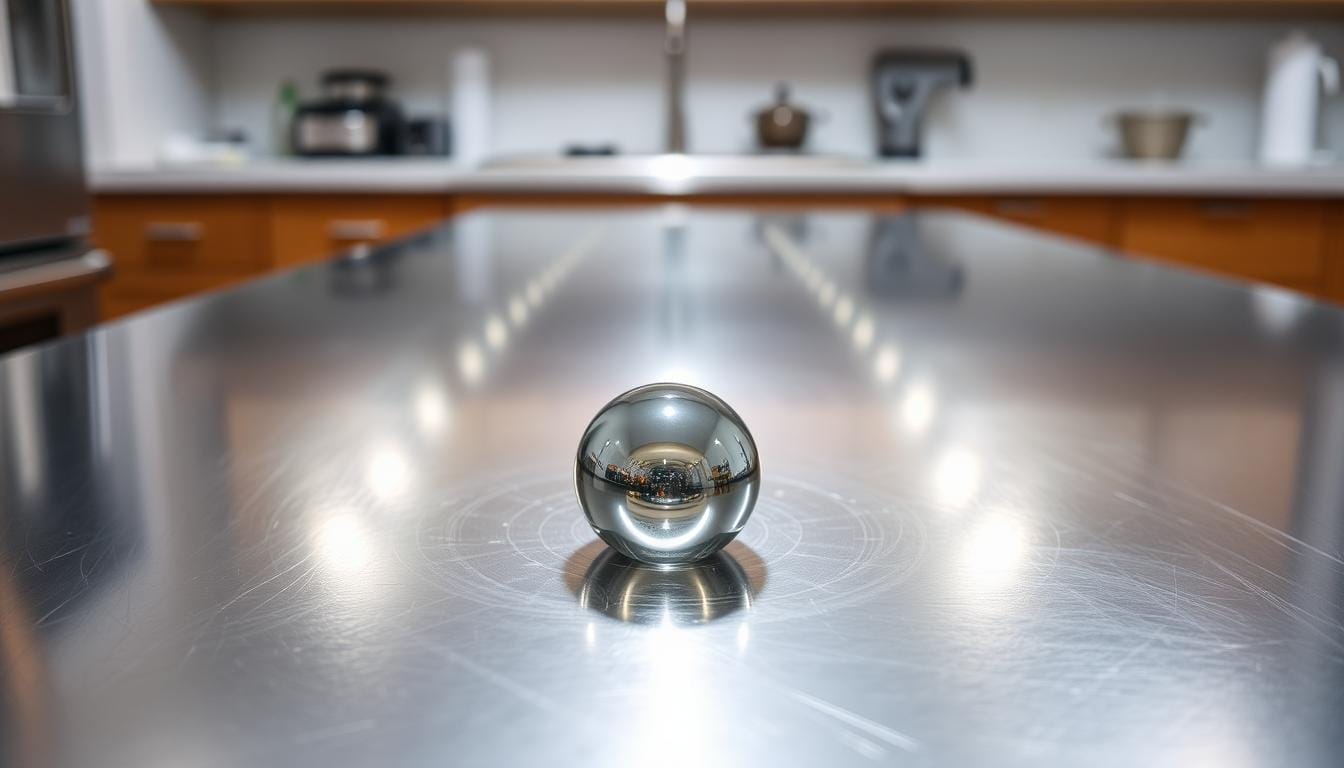 mercury ball test for stainless steel non stick