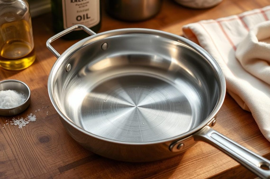 preparing stainless steel for seasoning preparing stainless steel for seasoning