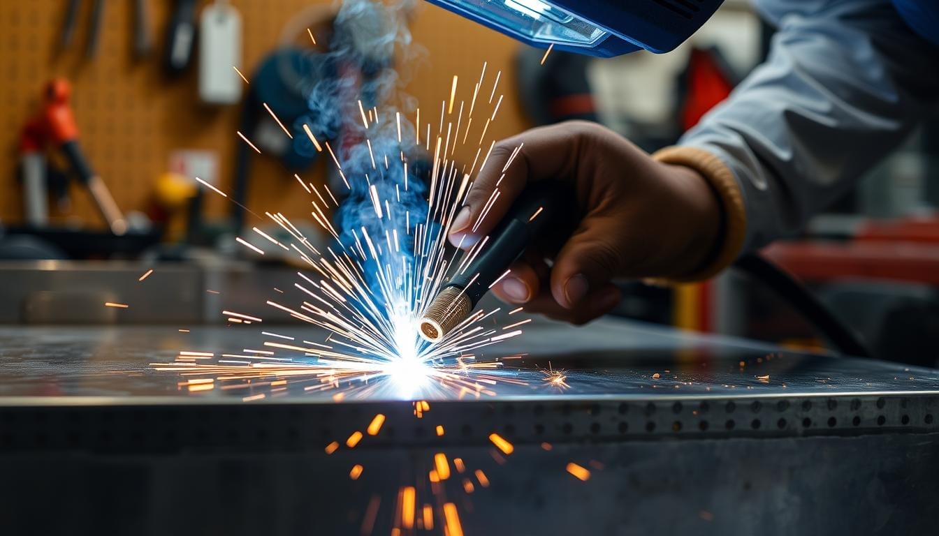 welding stainless steel with a mig