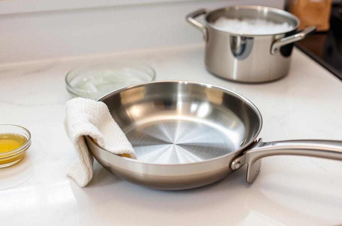 maintenance of stainless steel skillet maintenance of stainless steel skillet