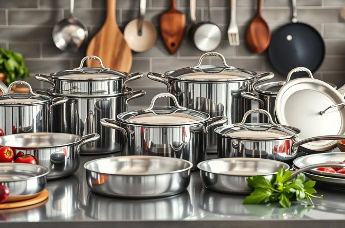 types of stainless steel cookware types of stainless steel cookware