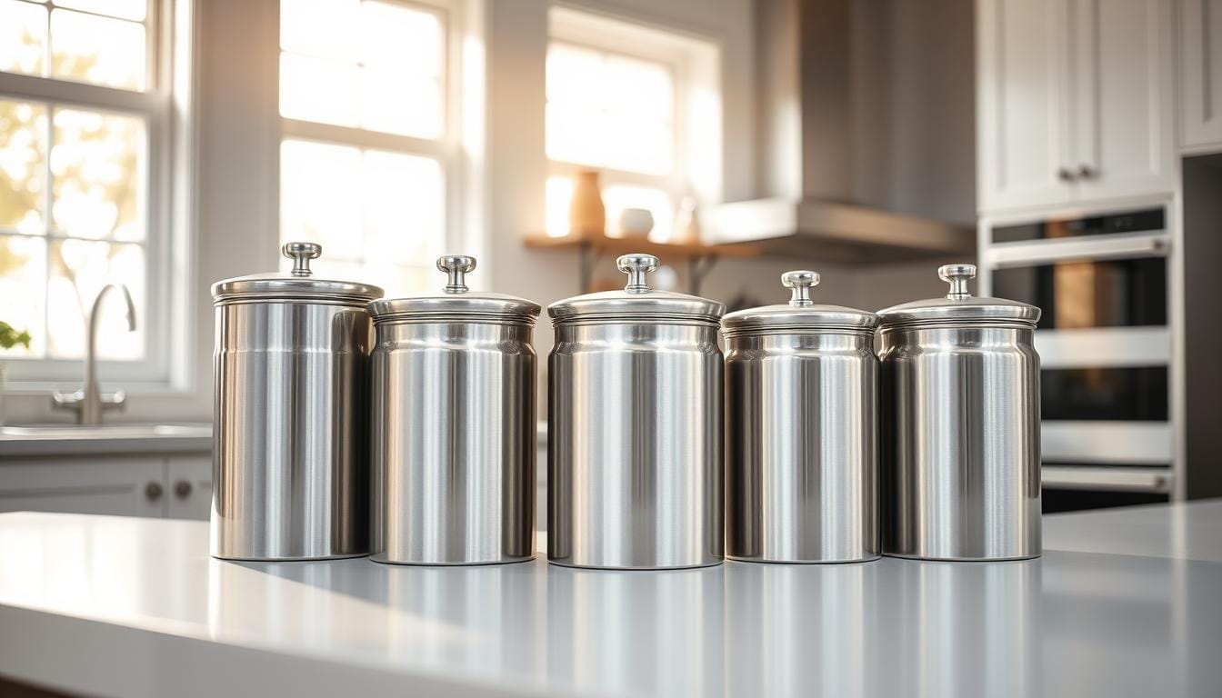 stainless steel canisters