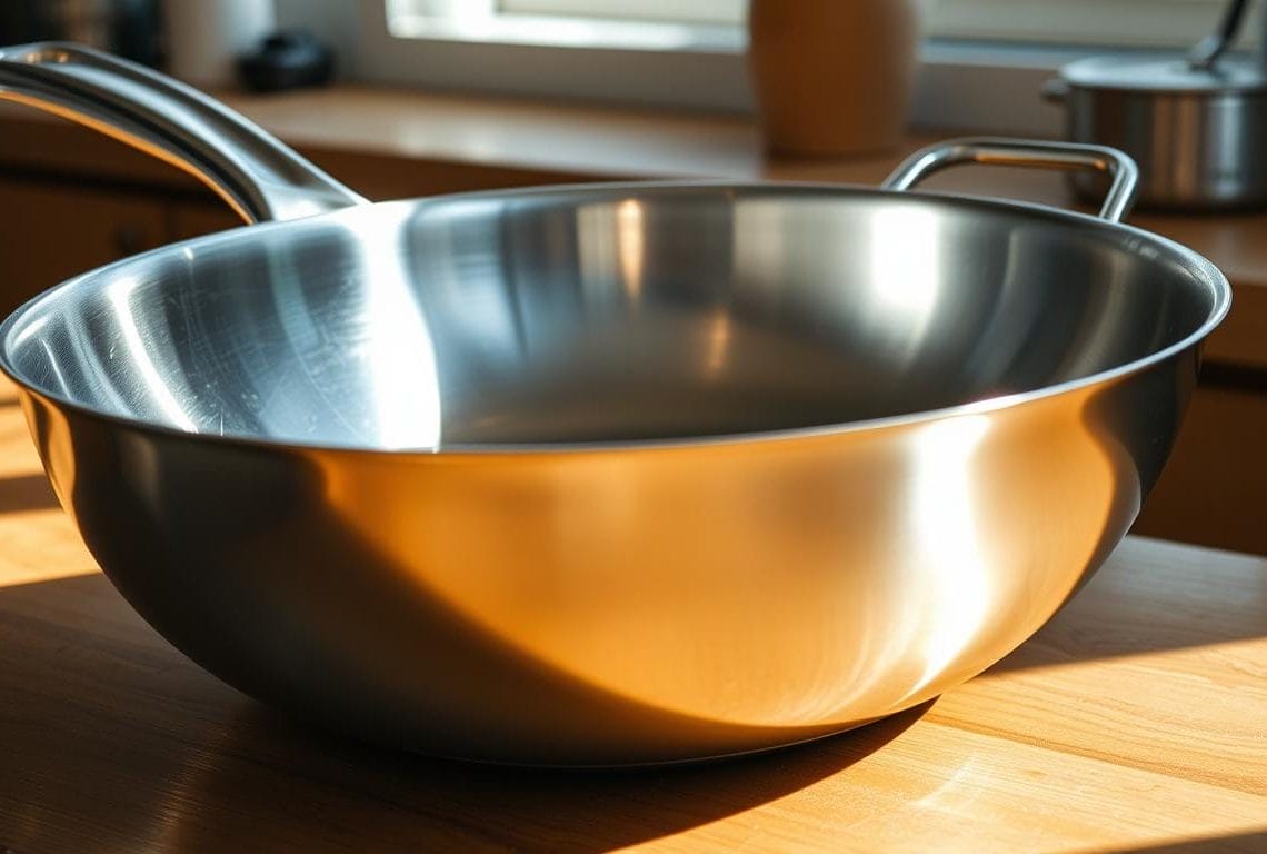stainless steel fry pan stainless steel fry pan