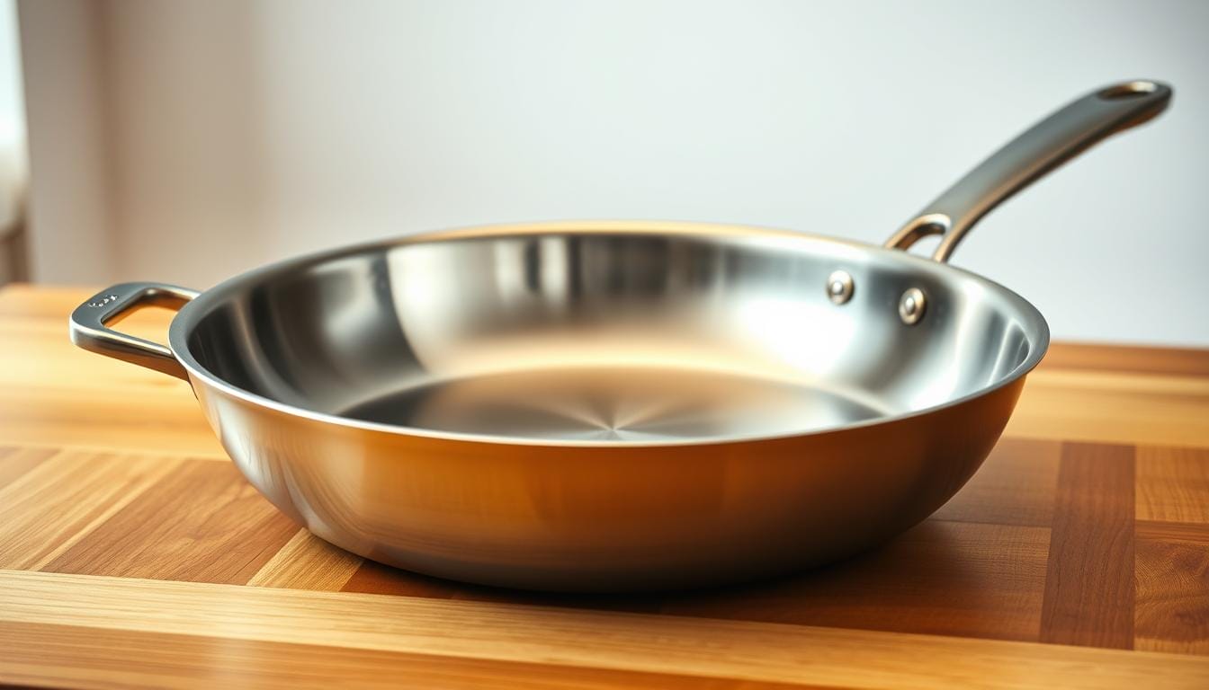 stainless steel skillet