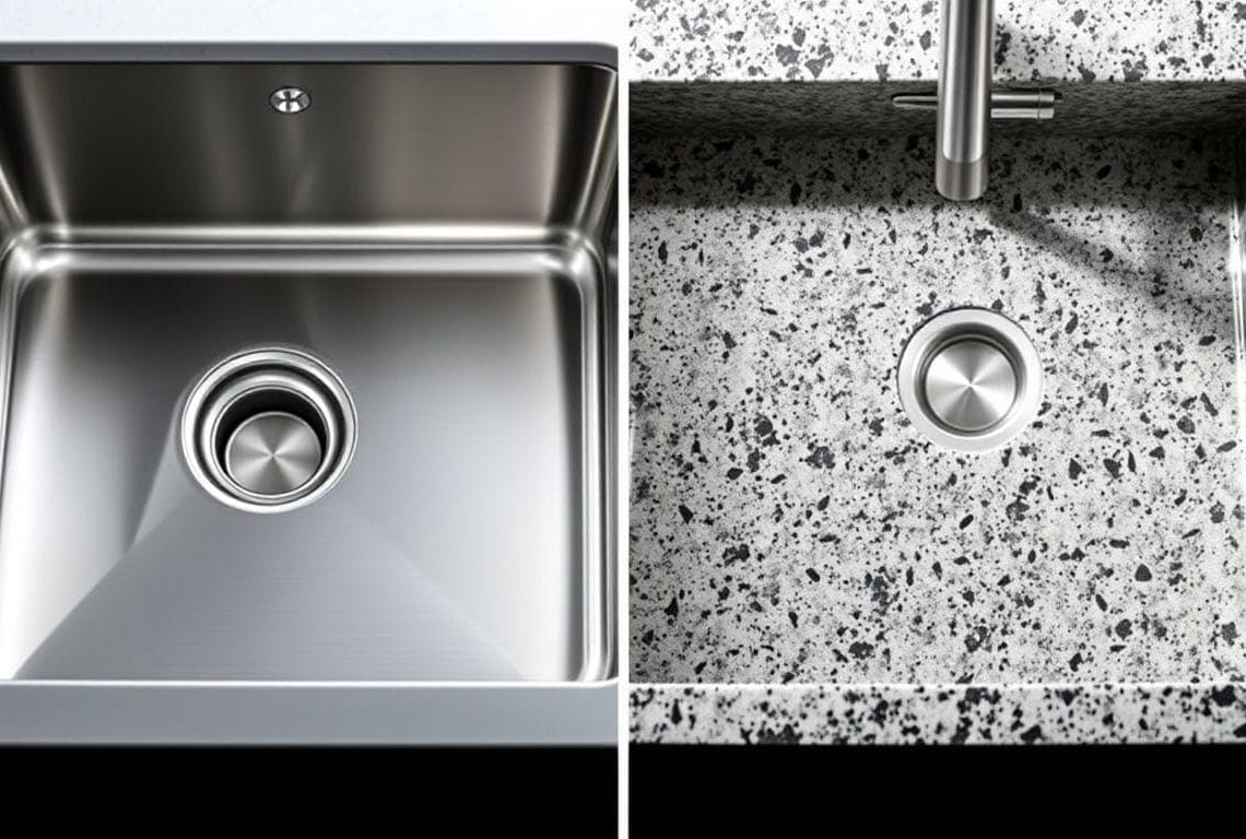 stainless steel vs granite sink construction stainless steel vs granite sink construction