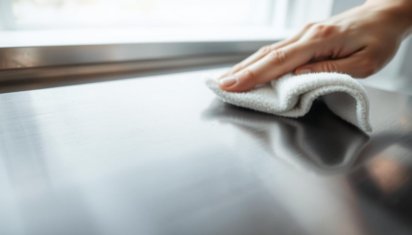 how to fix stainless steel scratches