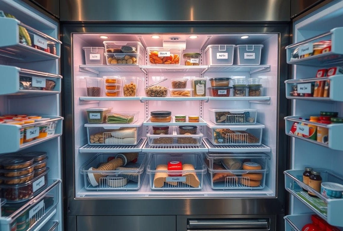 stainless steel freezer organization stainless steel freezer organization