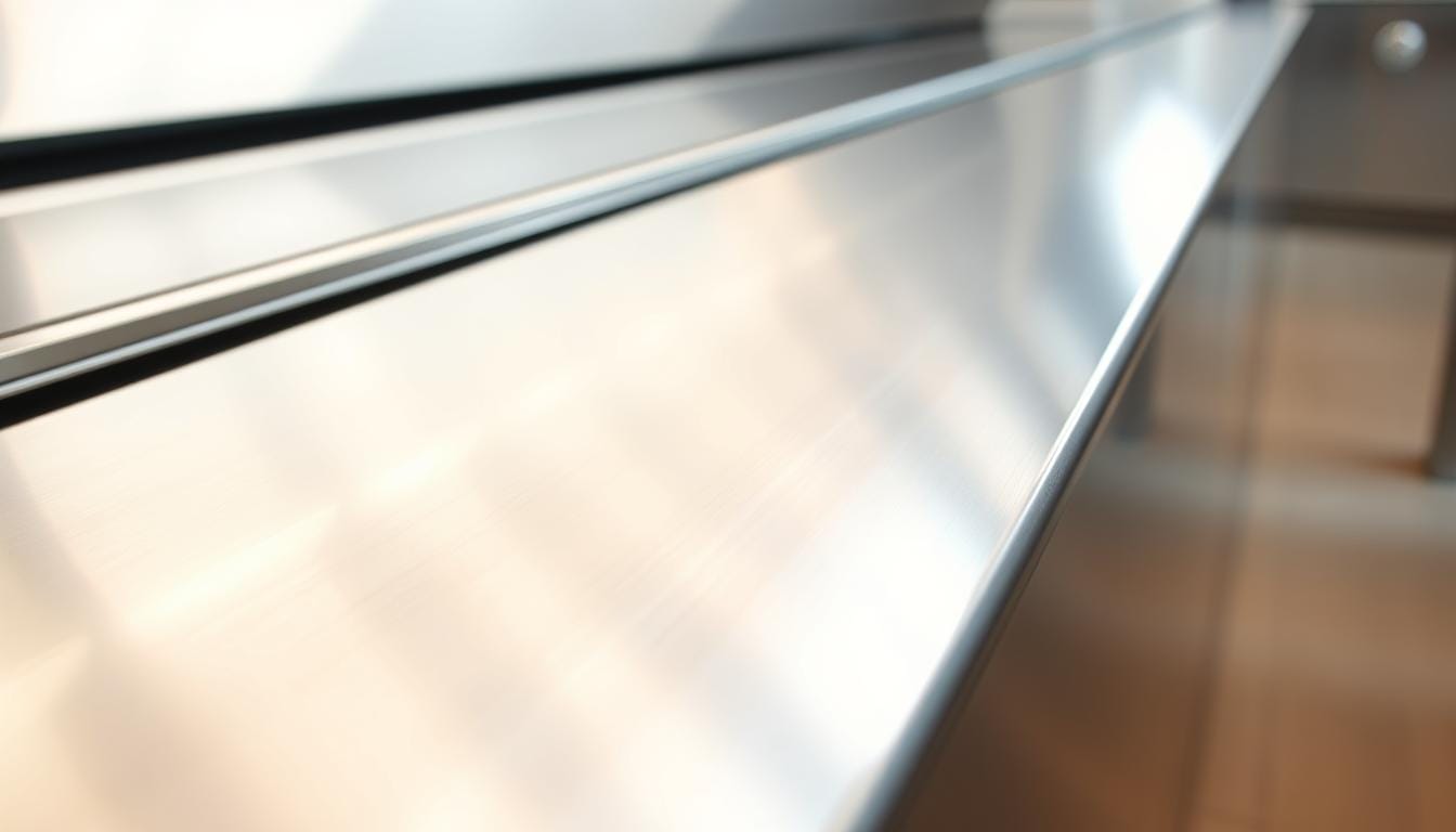 stainless steel or aluminum