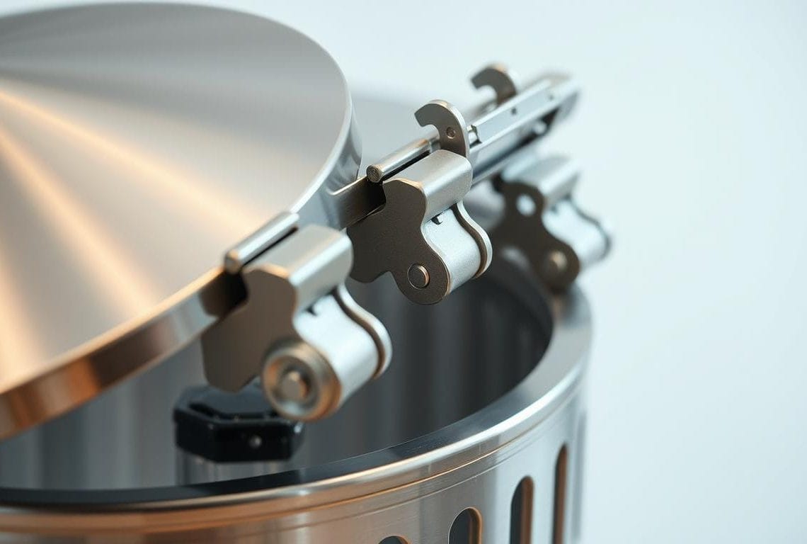 stainless steel trash can lid mechanisms stainless steel trash can lid mechanisms