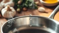 do stainless steel pans need to be seasoned