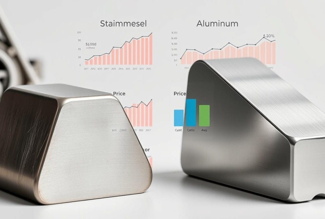 per-volume comparison stainless steel aluminum per-volume comparison stainless steel aluminum