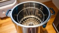 stainless steel canner with rack