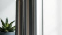 stainless steel or aluminum water bottle