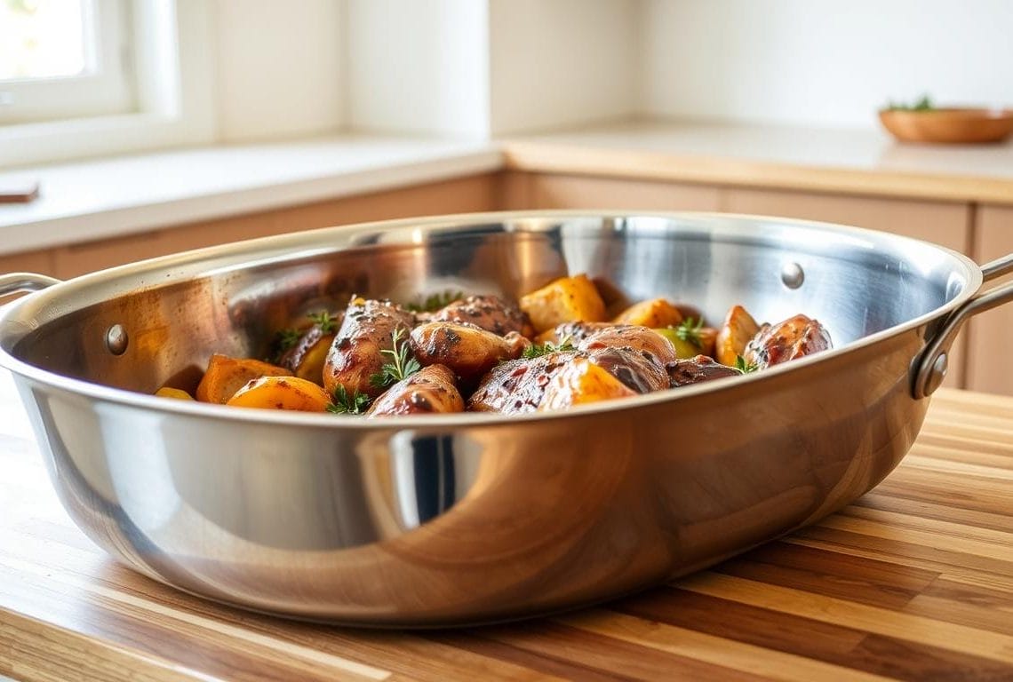 steel roasting pan steel roasting pan