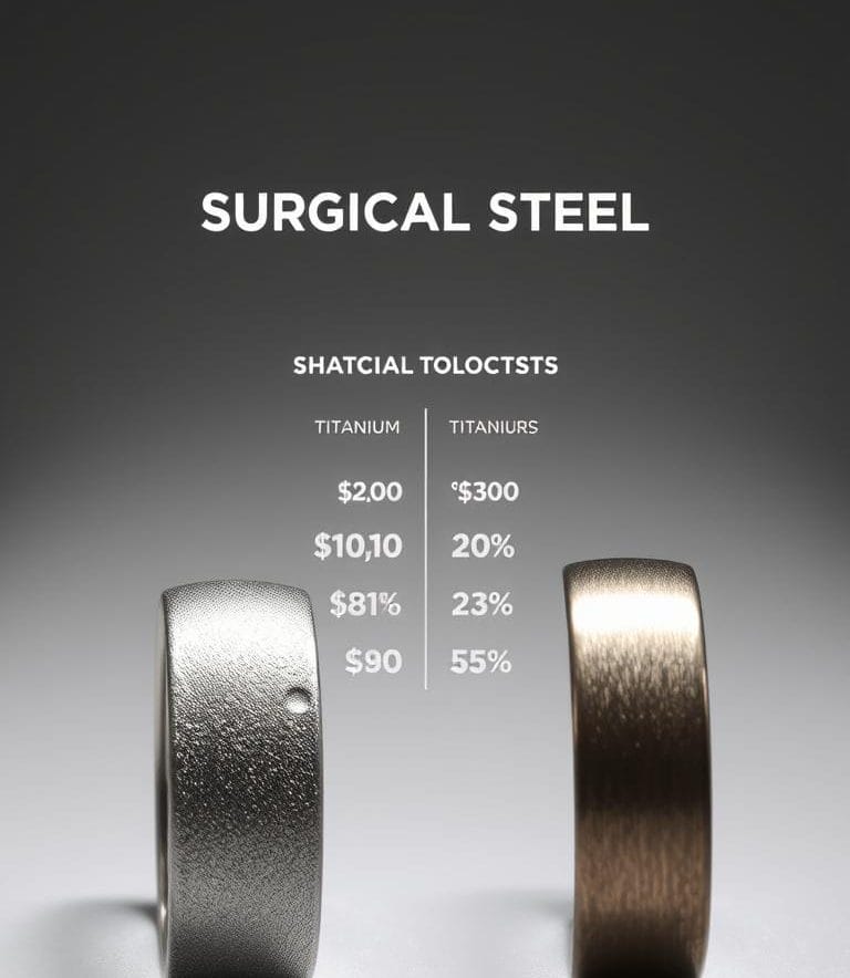 titanium vs surgical steel cost analysis titanium vs surgical steel cost analysis