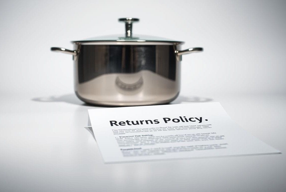 returns policy cookware returns policy cookware