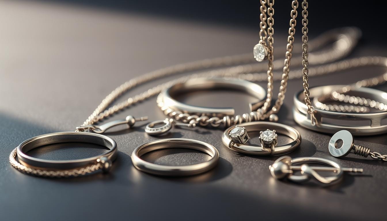 stainless steel and sterling silver