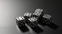 stainless steel dice