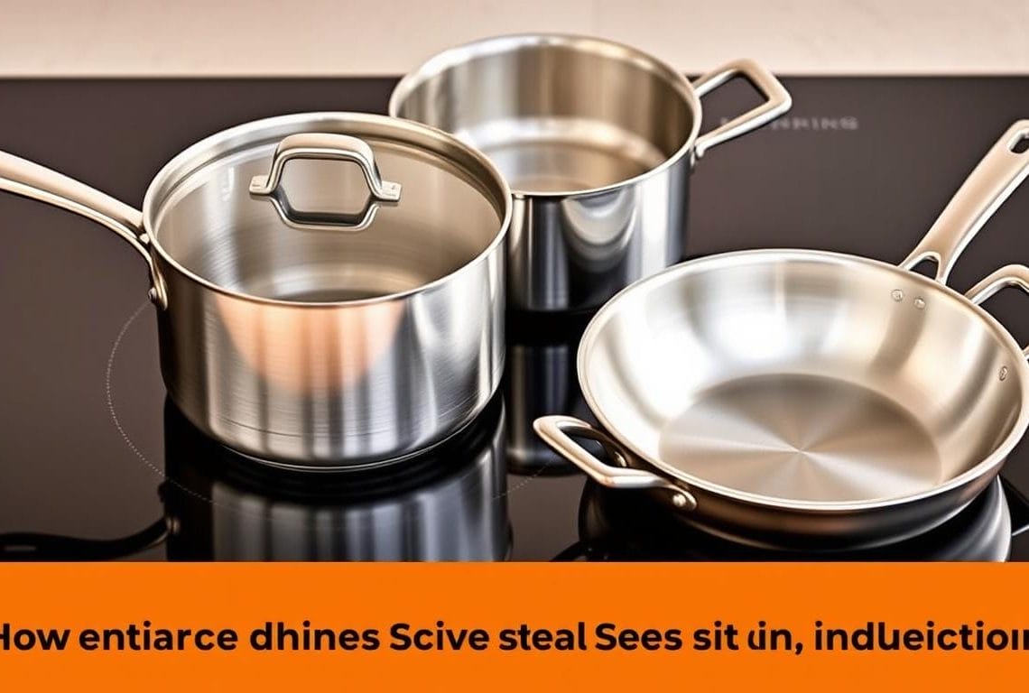 stainless steel on induction stainless steel on induction