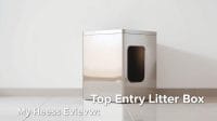 stainless steel top entry litter box