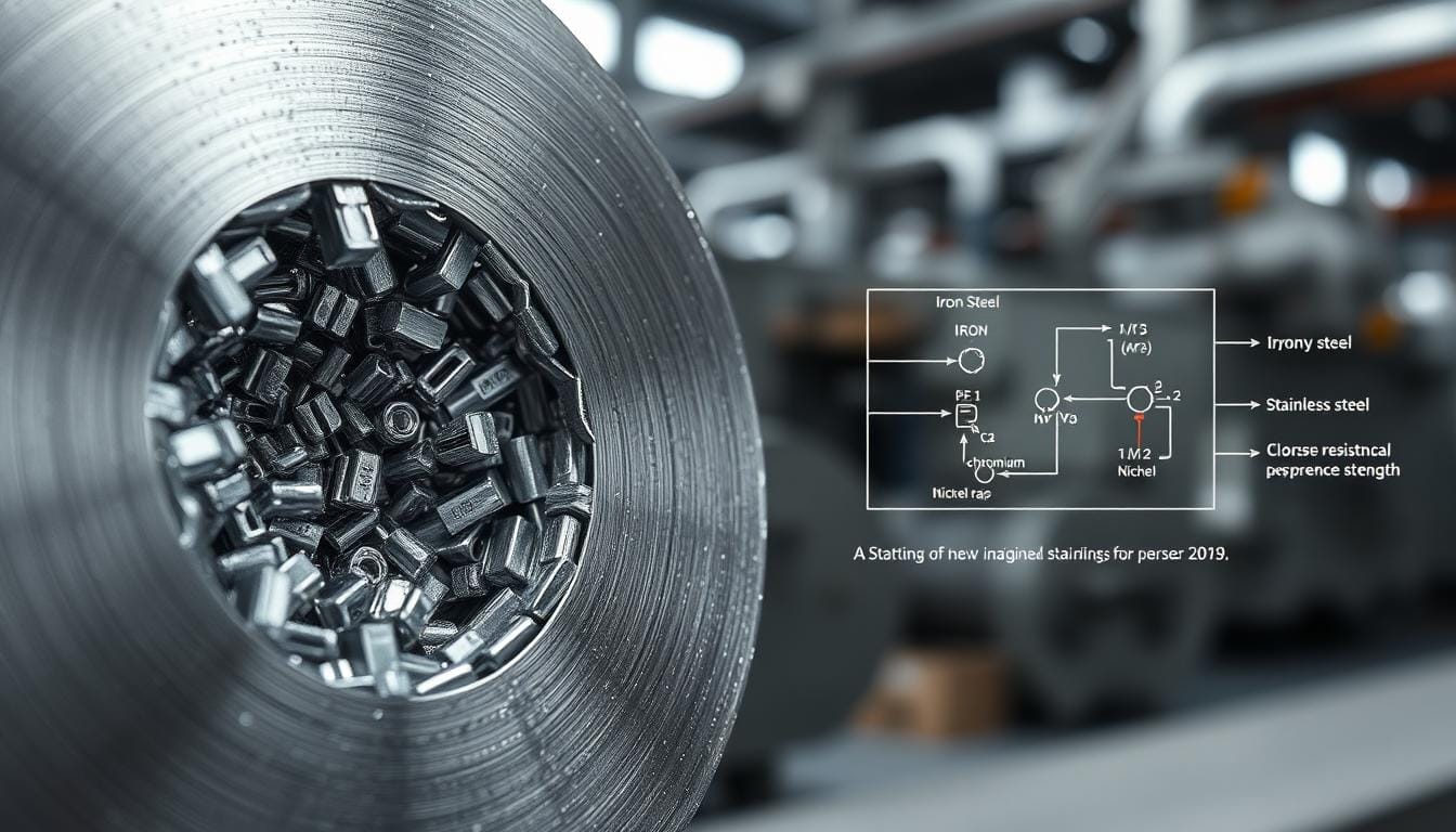 what is stainless steel composed of