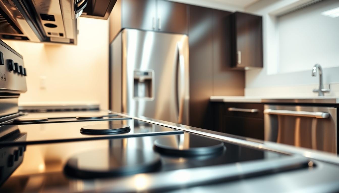how clean stainless steel appliances